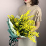 Букет жёлтых мимоз